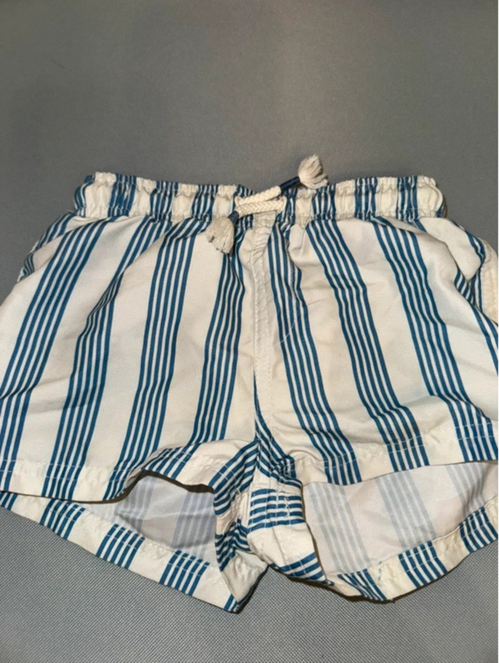 Zara Size 2-3Y Stripped Swim Trunks Lined 90's Inspired Beach Boys